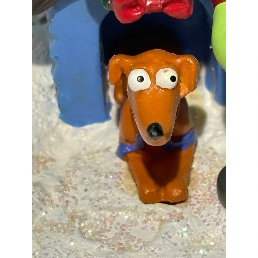 2004 Simpsons Bradford Christmas Ornament Illuminated 
